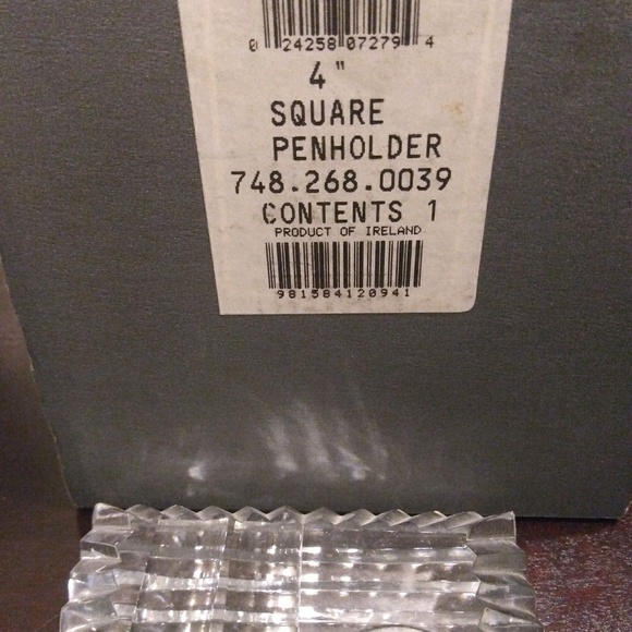 Waterford Crystal Penholder - Picture 2 of 5